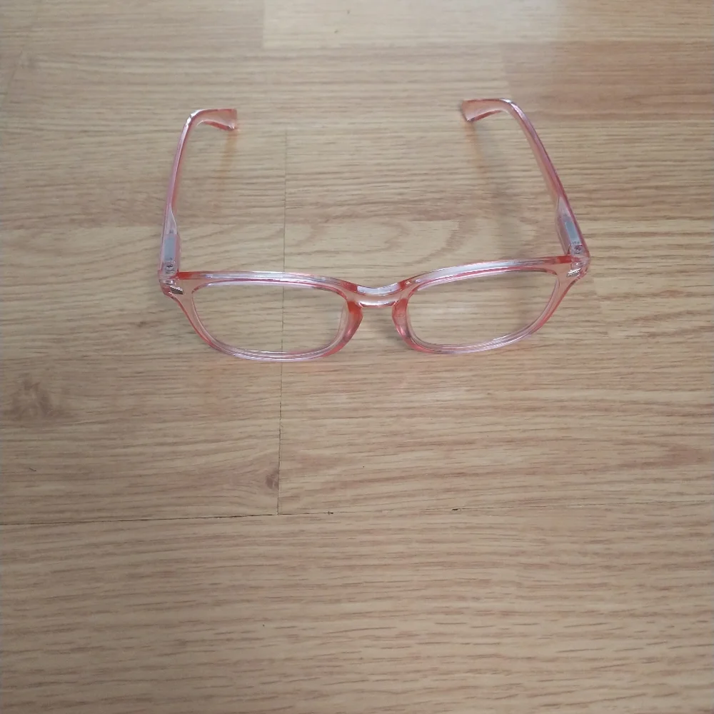 Brand new blue light glasses Light pink